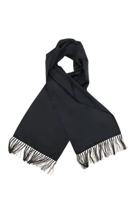 Zwarte polyester sjaal