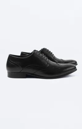 Zwarte oxford brogue schoenen