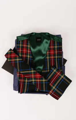 Groene Schotse Ruit Klassieke Set
