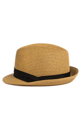 Camel zomer trilby hoed