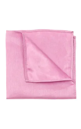Roze Polyester Dupion Pochet