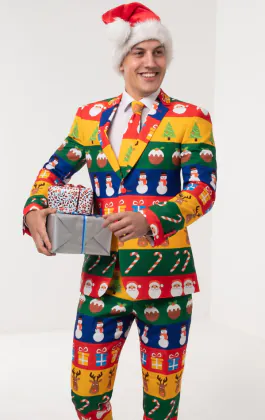 'Kerst Pakpapier' kostuum