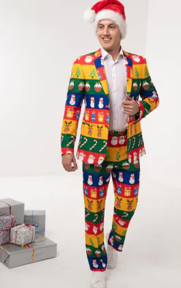 'Kerst Pakpapier' kostuum
