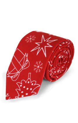 Feestelijke kerst stropdas