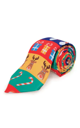 'Kerst Pakpapier' stropdas
