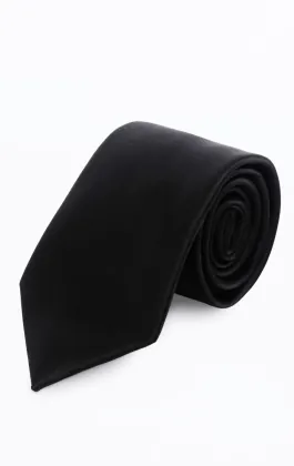Poly stropdas in zwart