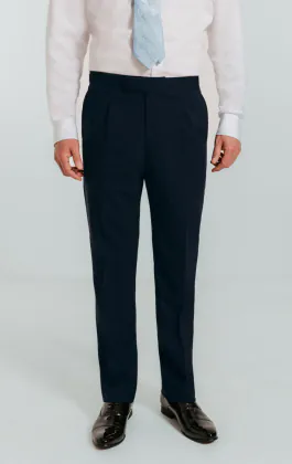 Donkerblauw pantalon