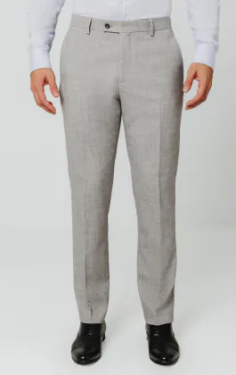 Grijs flanellen broek